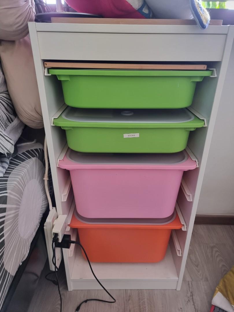 IKEA toy storage, Furniture & Home Living, Furniture, Shelves,