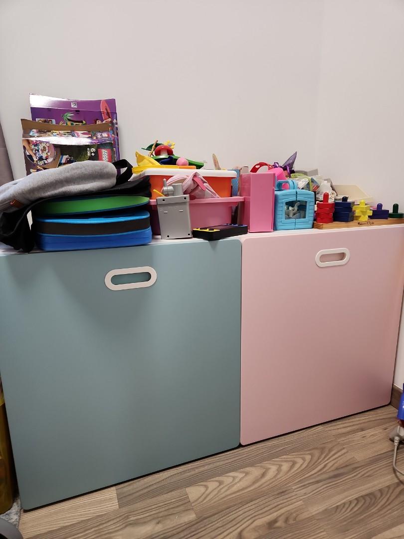 IKEA toy storage, Furniture & Home Living, Furniture, Shelves,