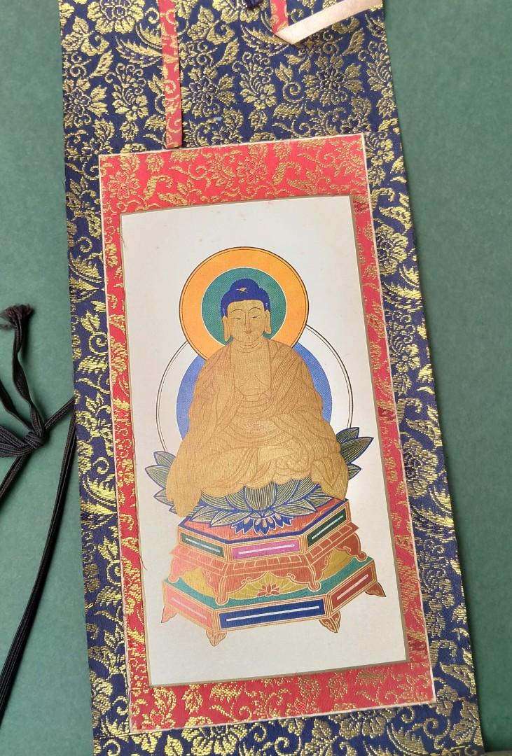 Inner Butsudan Amida Buddha scroll (Category: Frames & Pictures) located in Muntinlupa City. Submitted by prime_finder (Listing ID 1189390369, Image 2). Description: Inner Butsudan Amida Buddha scroll Height: 15".