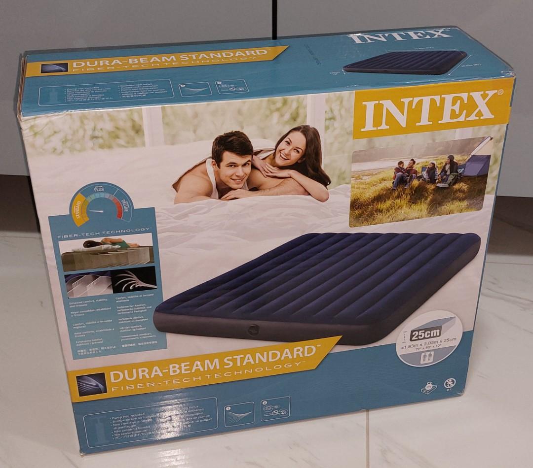 Intex King Size Airbed, Furniture & Home Living, Furniture, Bed Frames