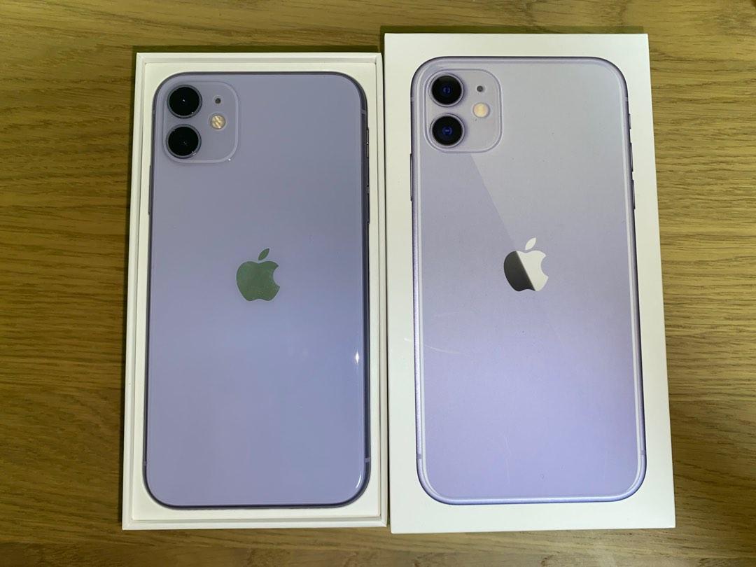 iPhone 11 256GB Purple with AirPods