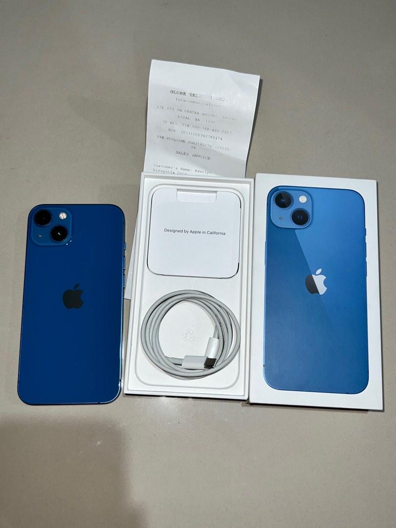 iphone 13 128gb blue complete with receipt, Mobile Phones & Gadgets ...