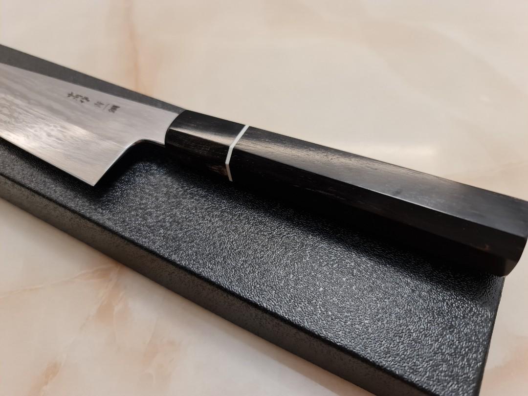 Japanese knife, Nakagawa Satoshi blue 1 Damascus gyuto 210mm, Furniture ...