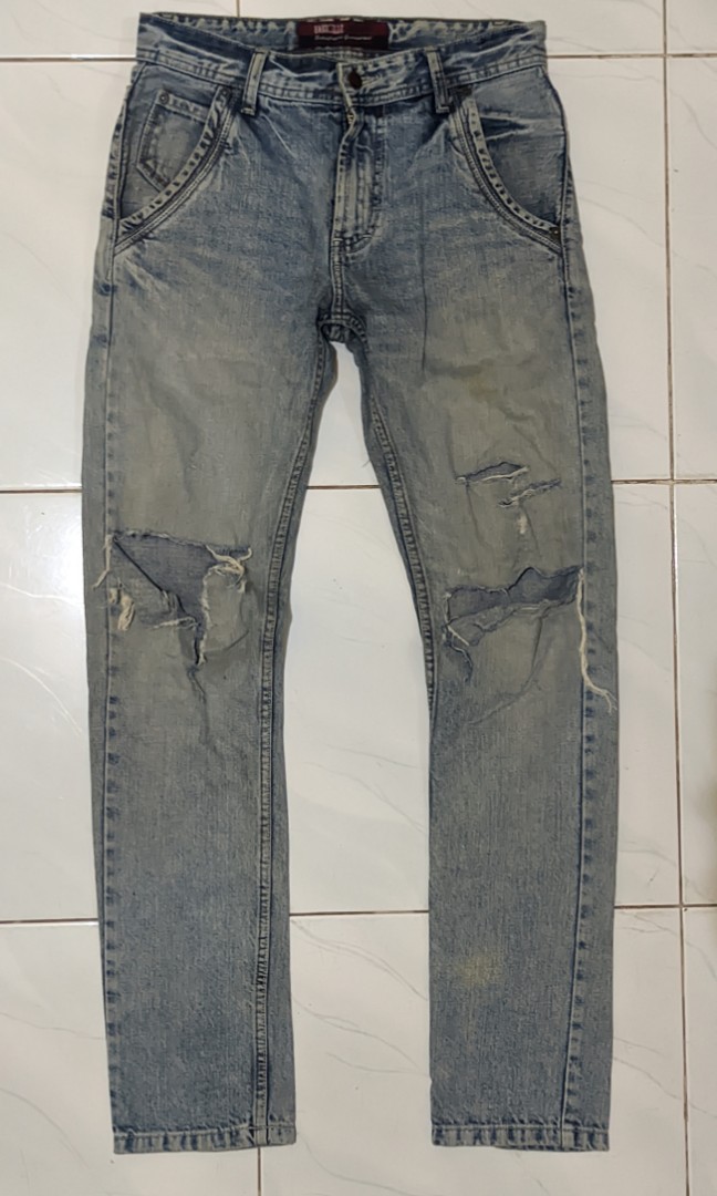 Jeans Gabrielle, Men's Fashion, Men's Clothes, Bottoms on Carousell