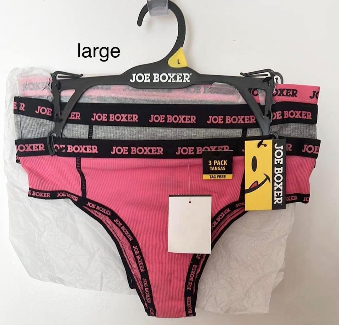 joe boxer panty underwear branded medium 3pcs large original 1000