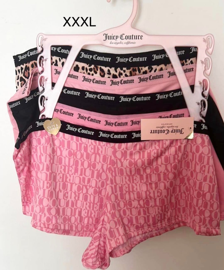 juicy couture xxxl panty underwear branded 5pcs original 1500, Women's ...
