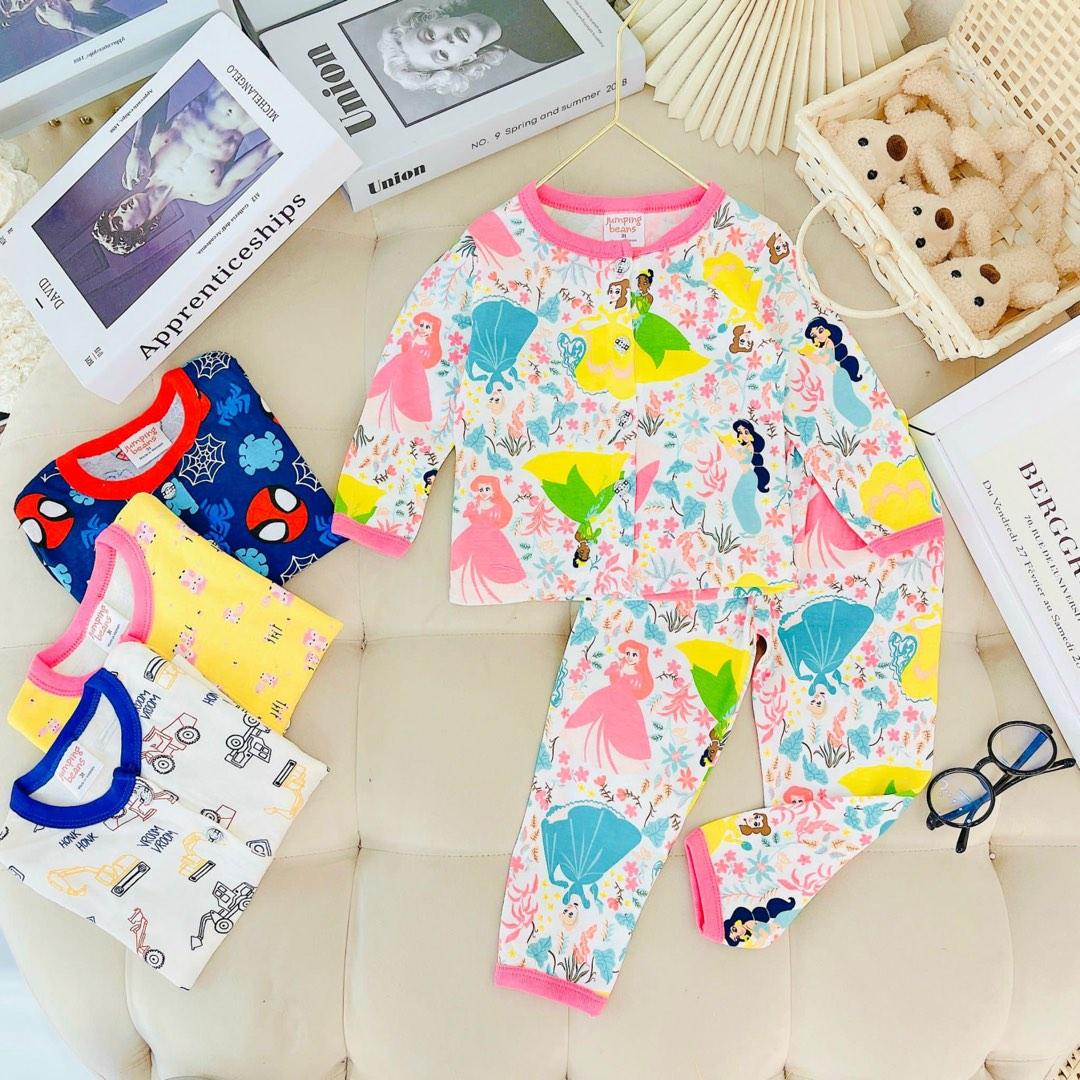Jumping Bean Button Pyjamas (Category: Babies & Kids Fashion) located in Singapore. Submitted by _MINREEN (Listing ID 1189440105, Image 2). Description: Jumping bean button PJ🧸💤 Price : $8 /set Sizes : 3T - 7T 3T : 1 years old 4T : 2 years old 5T : 3 years old 6T : 4 years old 7T : 5 years old Happy Shopping 🛍.