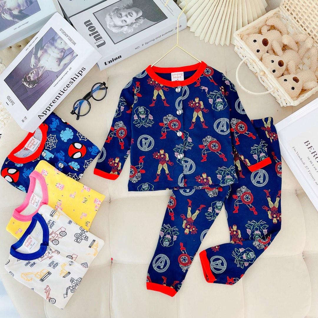 Jumping Bean Button Pyjamas (Category: Babies & Kids Fashion) located in Singapore. Submitted by _MINREEN (Listing ID 1189440105, Image 6). Description: Jumping bean button PJ🧸💤 Price : $8 /set Sizes : 3T - 7T 3T : 1 years old 4T : 2 years old 5T : 3 years old 6T : 4 years old 7T : 5 years old Happy Shopping 🛍.