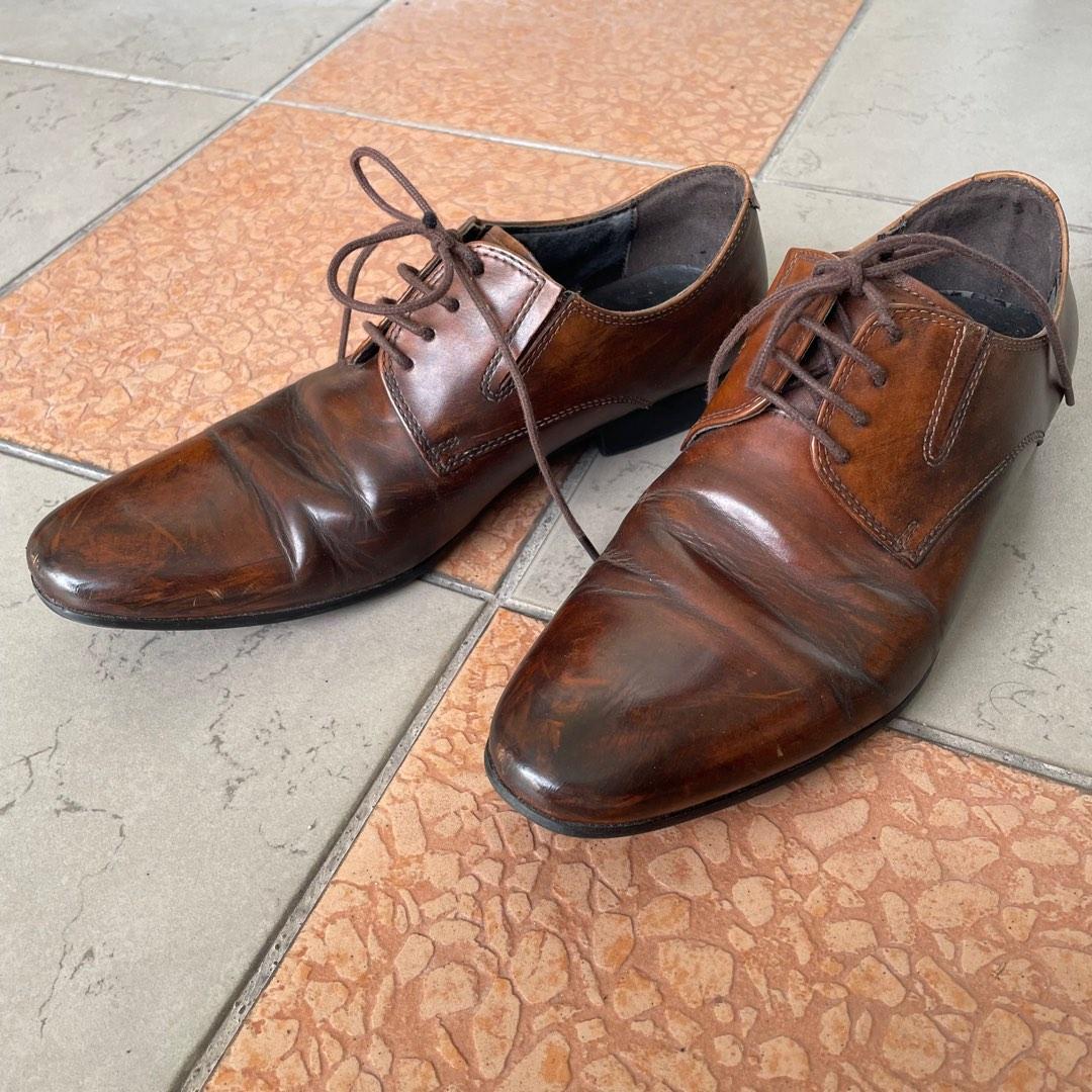 Kenneth cole new york mens leather lace up oxford shoe, Men's Fashion,  Footwear, Dress shoes on Carousell