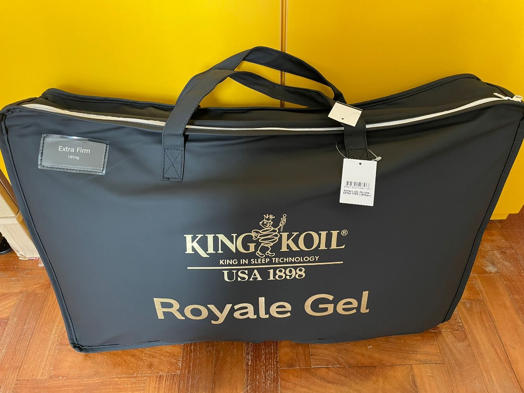 KING KOIL Royale Gel Pillow, Furniture & Home Living, Bedding & Towels