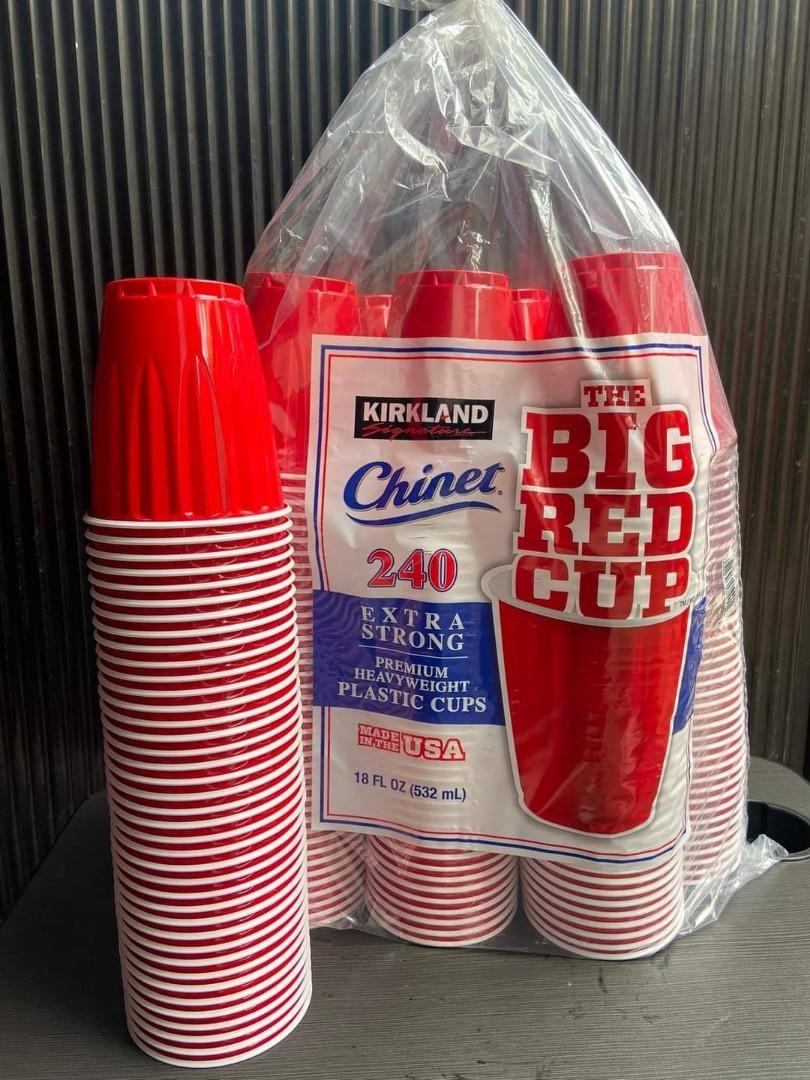 Kirkland Red Cups // Mini Cups // Shot Glass // Pingpong Balls, Hobbies