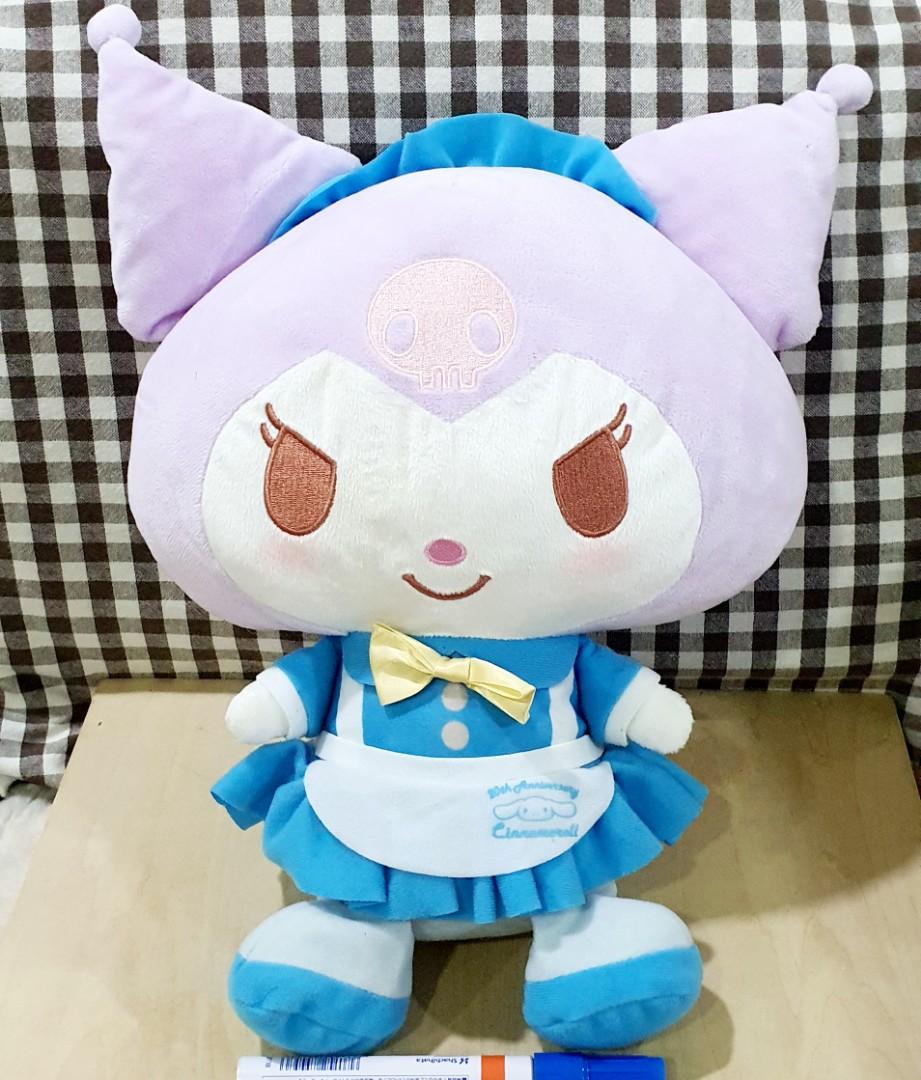 Kuromi x Cinnamoroll plush 36cm, Hobbies & Toys, Toys & Games on Carousell