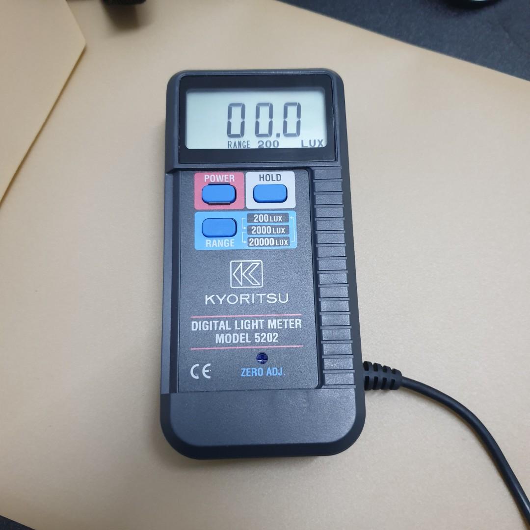 Kyoritsu 5202 Digital Light Meter, Computers & Tech, Office & Business