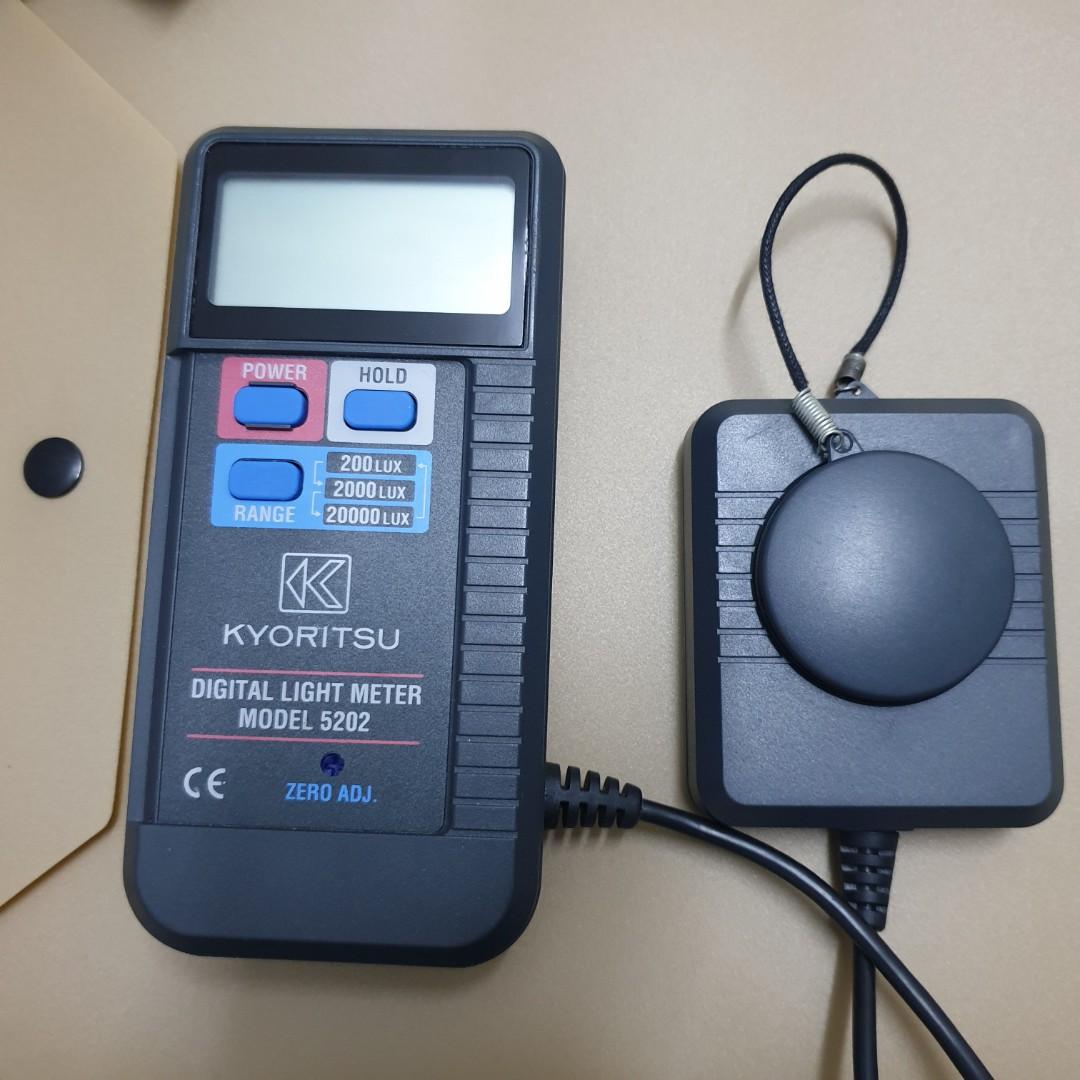Kyoritsu 5202 Digital Light Meter, Computers & Tech, Office & Business