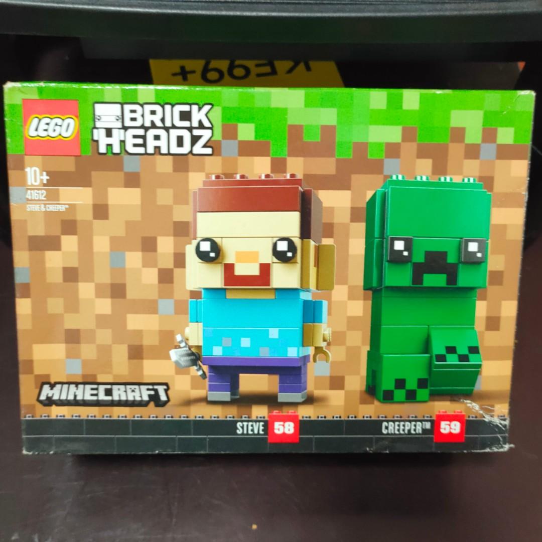 Lego brickheadz steve & creeper deals