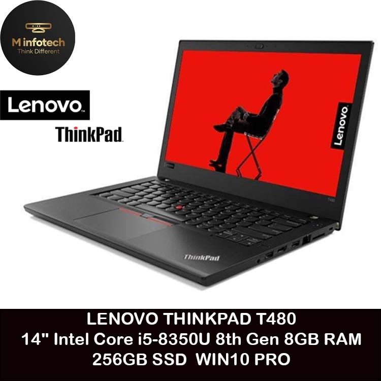 LENOVO THINKPAD T480 14" Touchscreen / Intel Core i5-8350U 8th Gen/ 8GB ...