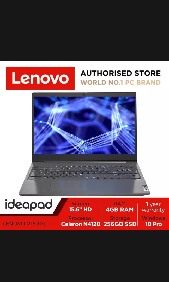 Lenovo V Igl Laptop Computers Tech Laptops Notebooks On Carousell