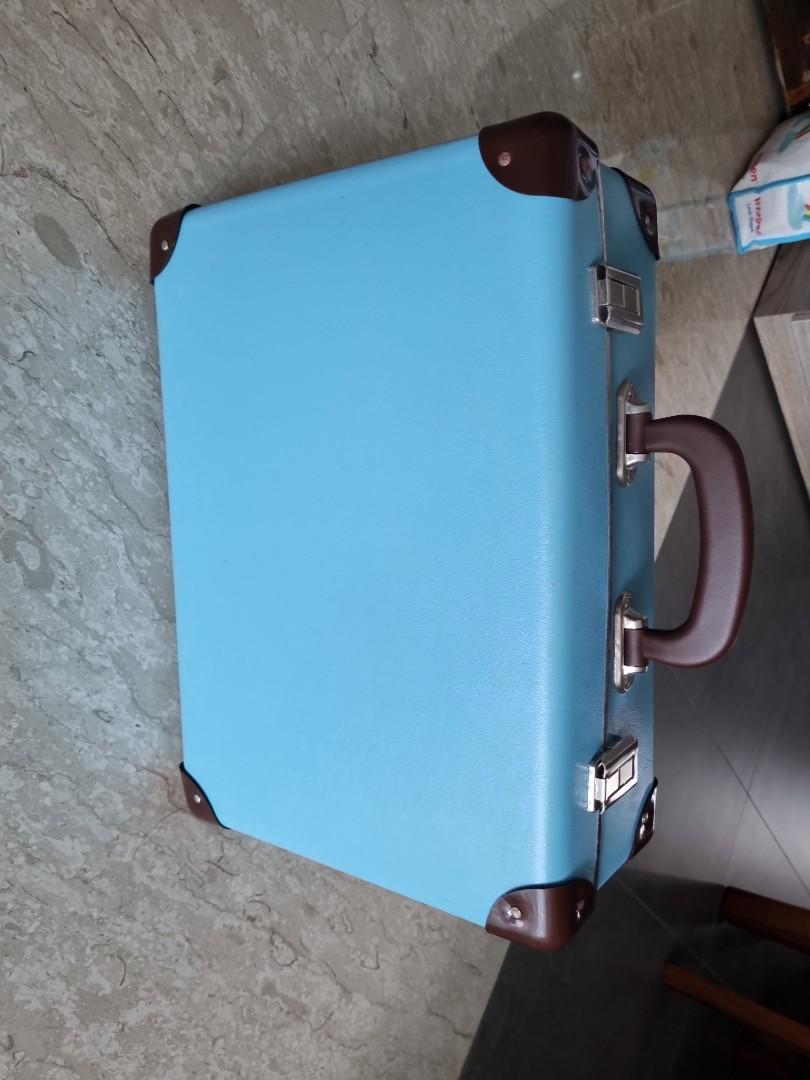 Light blue briefcase, Men's Fashion, Bags, Briefcases on Carousell
