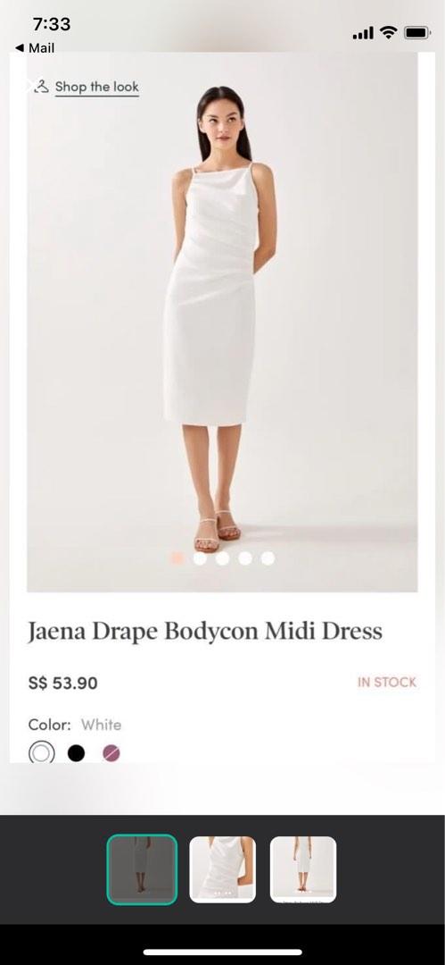 White online dress clubwear