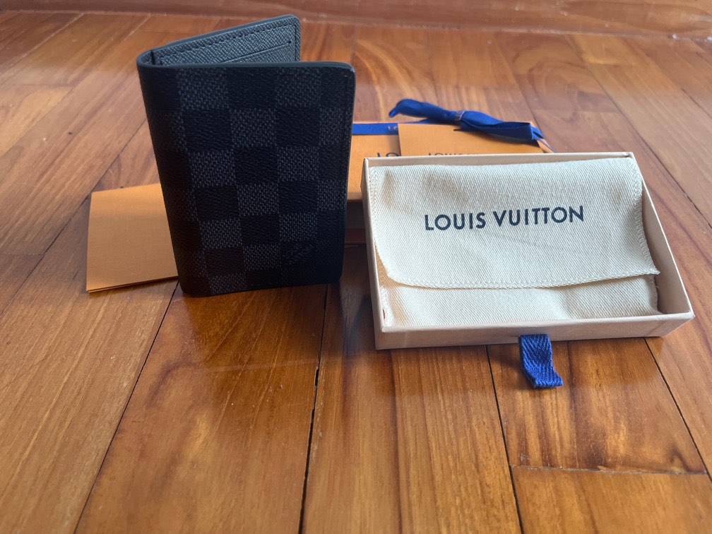 LV Pocket Organizer / LV Card Holder (Reference N63143), Men's Fashion
