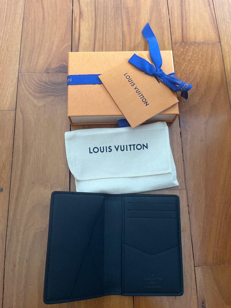 Louis Vuitton M69979 Pocket Organizer , Black, One Size