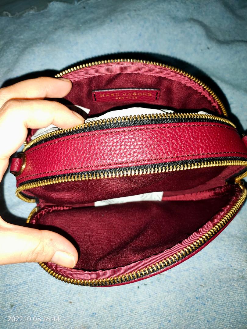 Marc jacobs rewind croc embossed store oval crossbody bag