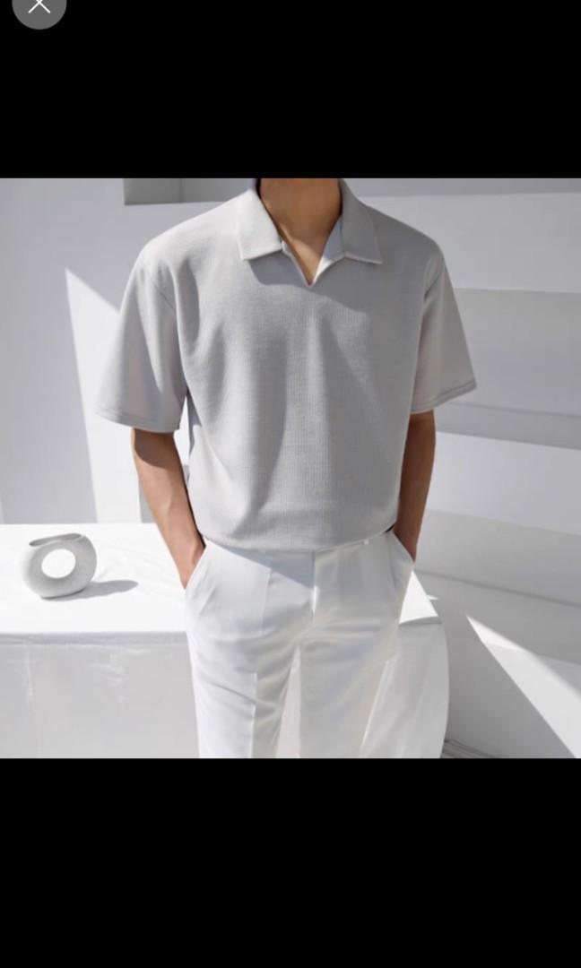 Mens white hotsell polo outfit