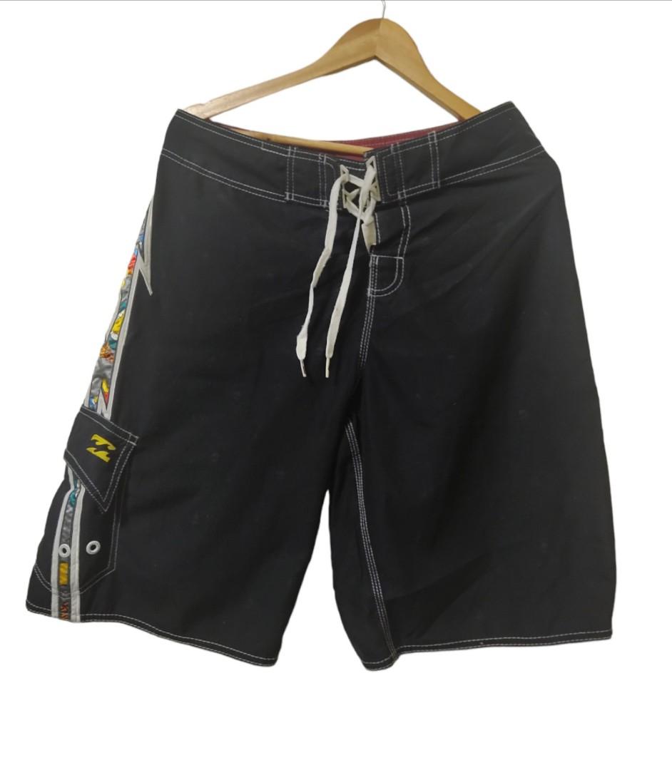 Metallica Billabong Bart Simpson Board Shorts Surf