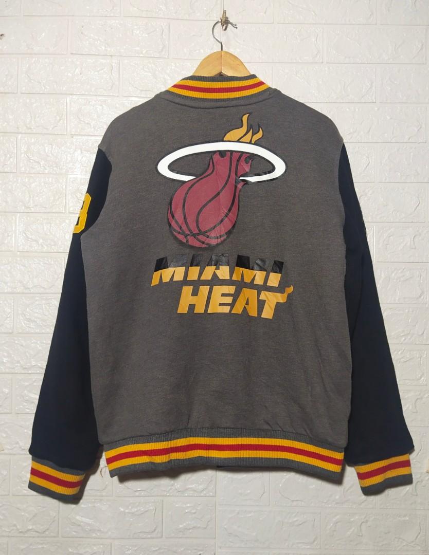 Miami Heat Varsity Jacket, Men's Fashion, Activewear on Carousell