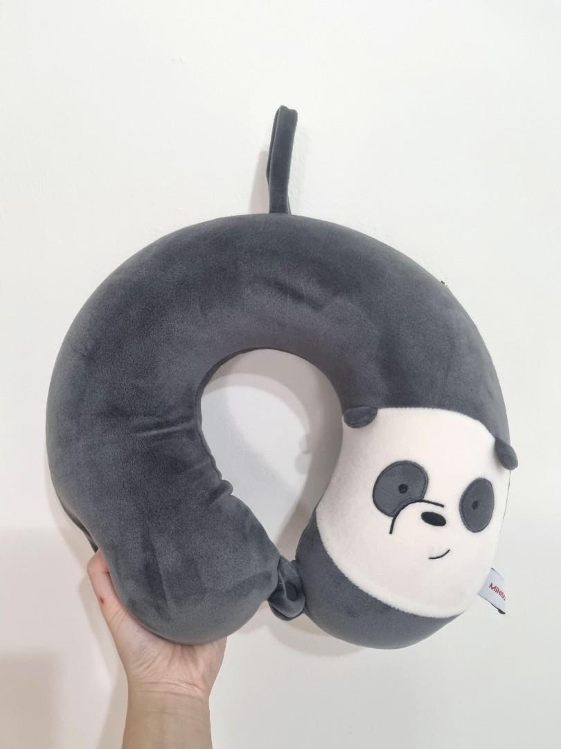 Miniso webarebear neck pillow, Hobbies & Toys, Travel, Travel