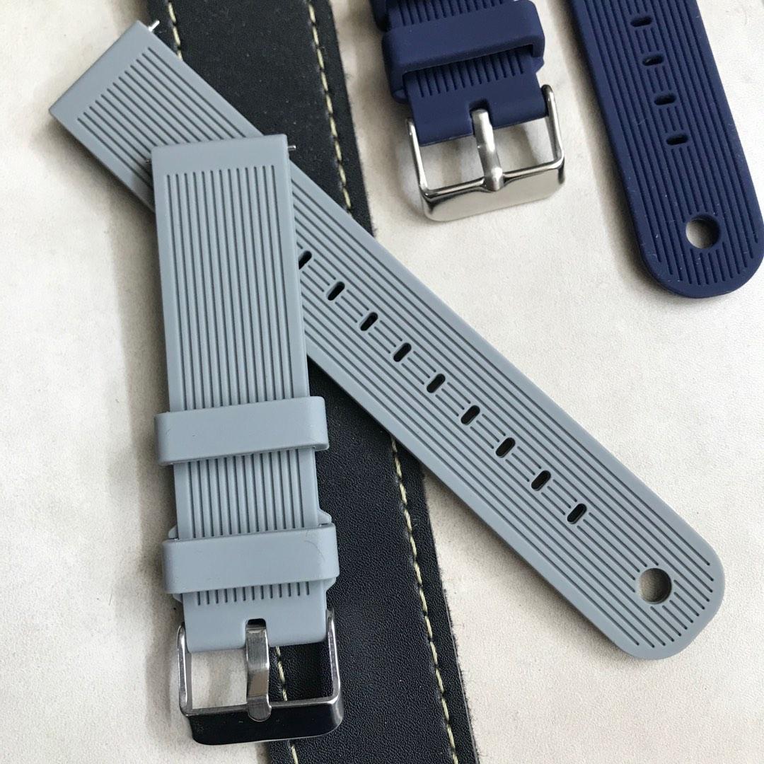 Budget Wrist Silicone 20 mm Watch Strap 314-VIOLET_K0024232 main image 1