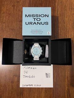 Moonswatch X Omega Mission to Uranus