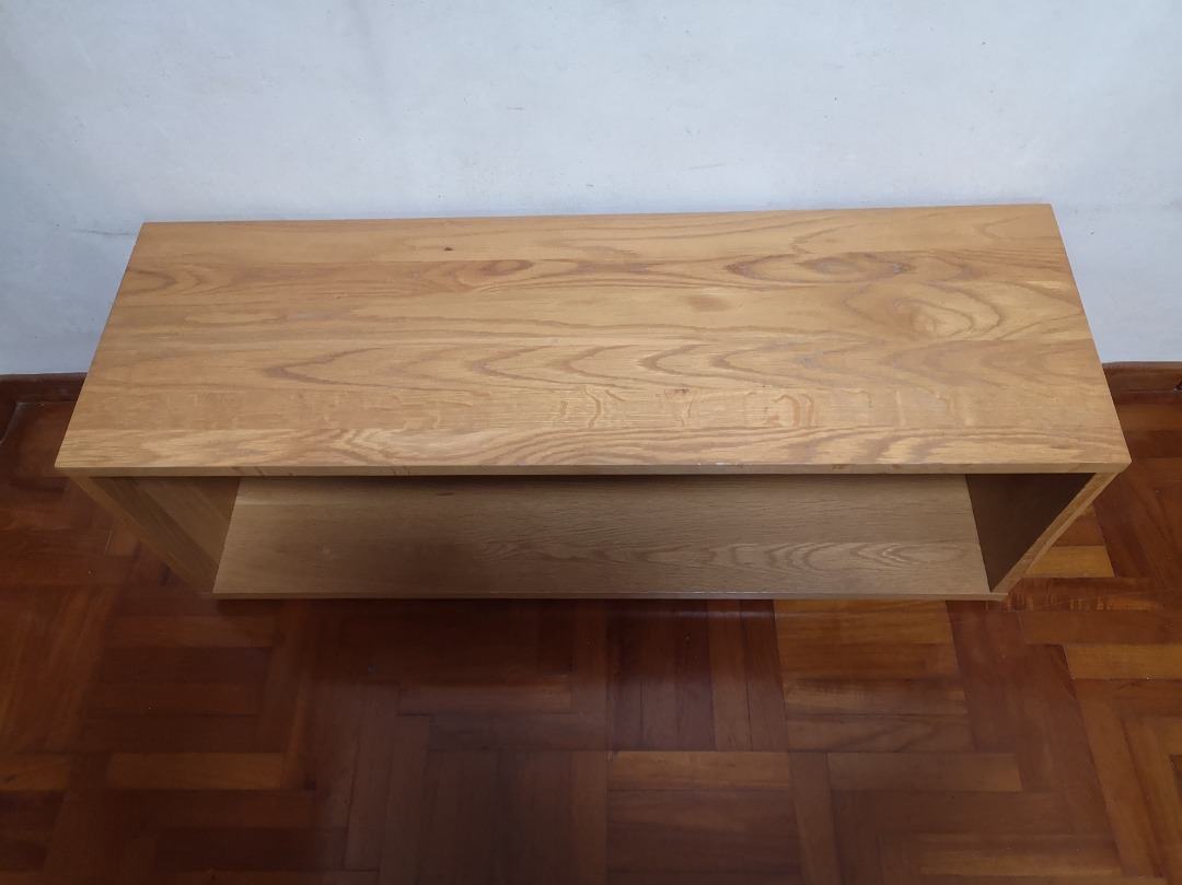 Muji Natural Oak Table Bench, Furniture & Home Living, Furniture, Tables & Sets on Carousell