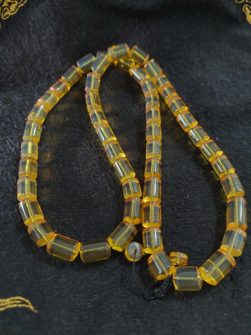 Czech amber jewelry top