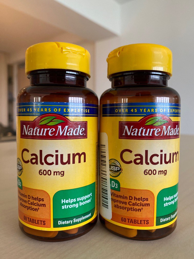 Nature made calcium 60g, Health & Nutrition, Health Supplements