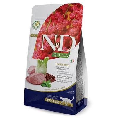 n&d quinoa cat food digestion