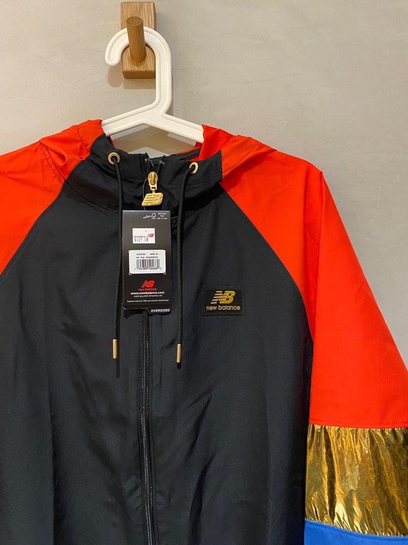 New Balance athletics podium windbreaker Men s Fashion Coats