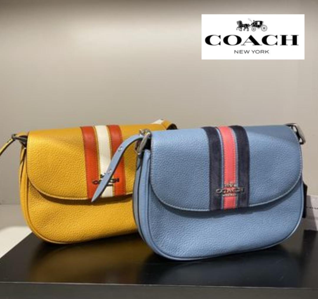 Coach varsity stripe crossbody best sale