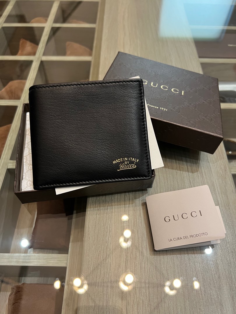 New Gucci Wallet for Men, Luxury, Bags & Wallets on Carousell