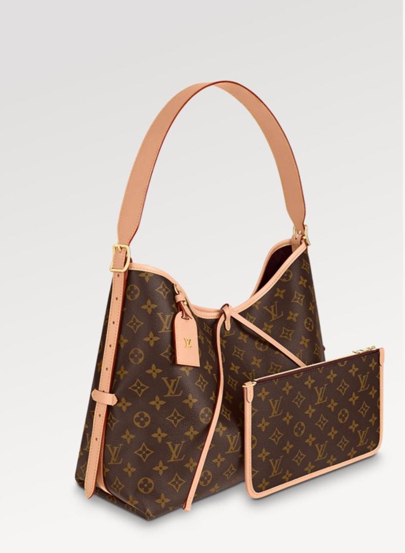 CarryAll MM Bag  Luxury Monogram Canvas Brown  LOUIS VUITTON