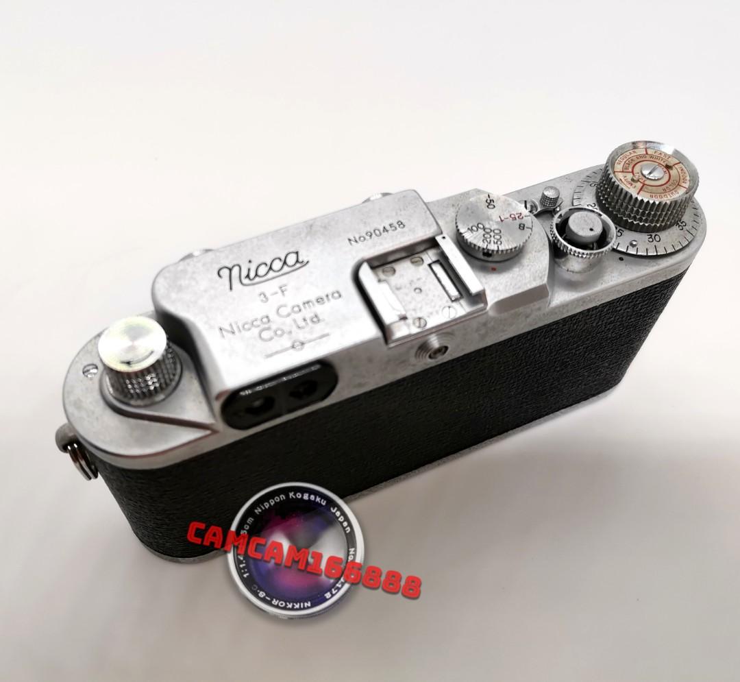 ニッカ Nicca 3-F ニコン 50mm F/2 レンジファインダー - フィルムカメラ