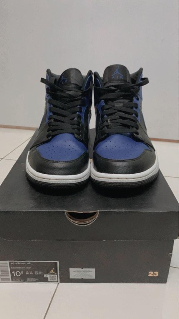 aj1 mid hyper royal blue