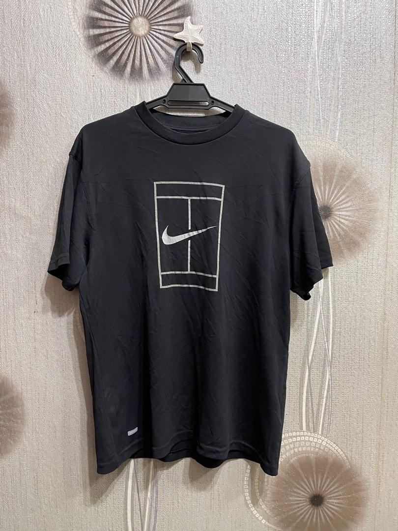 Nike Court Big Logo Jersey, Men's Fashion, Tops \u0026 Sets, Tshirts \u0026 Polo  Shirts on Carousell