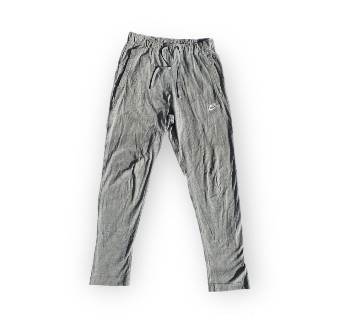 mens nike sweatpants gray