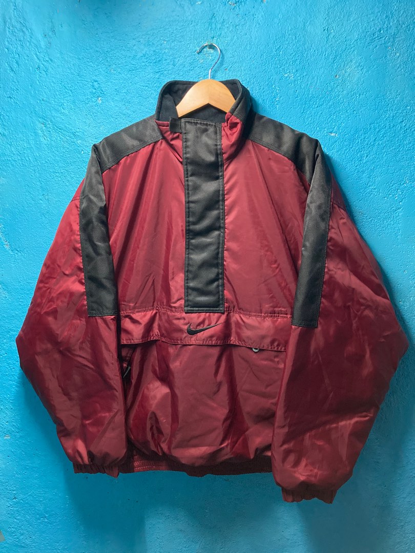 90s-00'S LLBean Men's XL Vintage Padded Puffer Jacket Nylon navy blue type Vintage Second Hand main image 1
