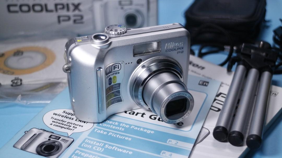 nikon coolpix p2, Photography, Cameras on Carousell