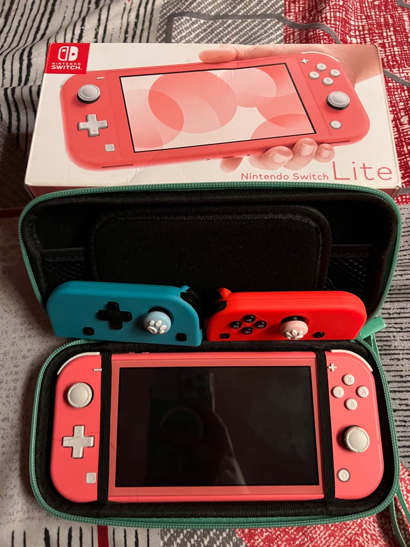 Nintendo switch lite pink, Video Gaming, Video Game Consoles, Nintendo ...