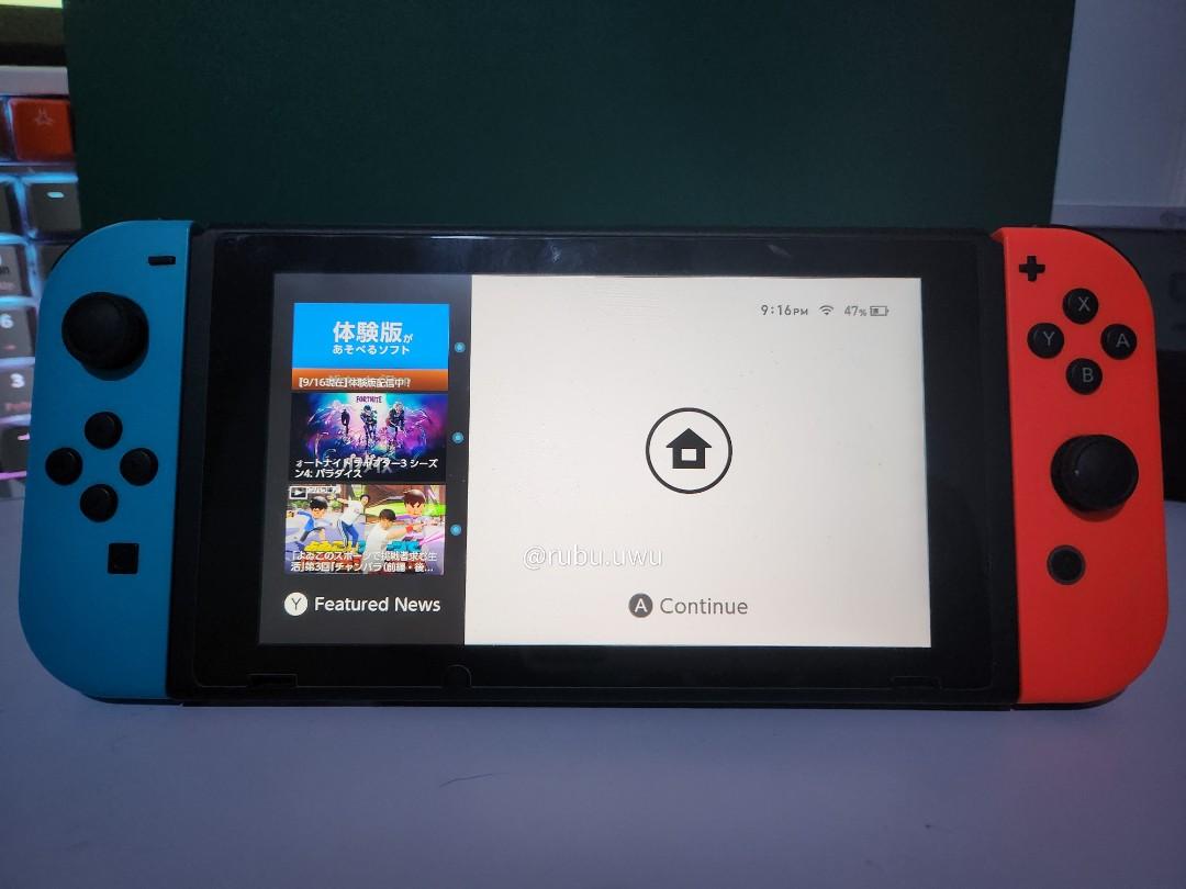Nintendo Switch V1 Patched, Video Gaming, Video Game Consoles, Nintendo on Carousell