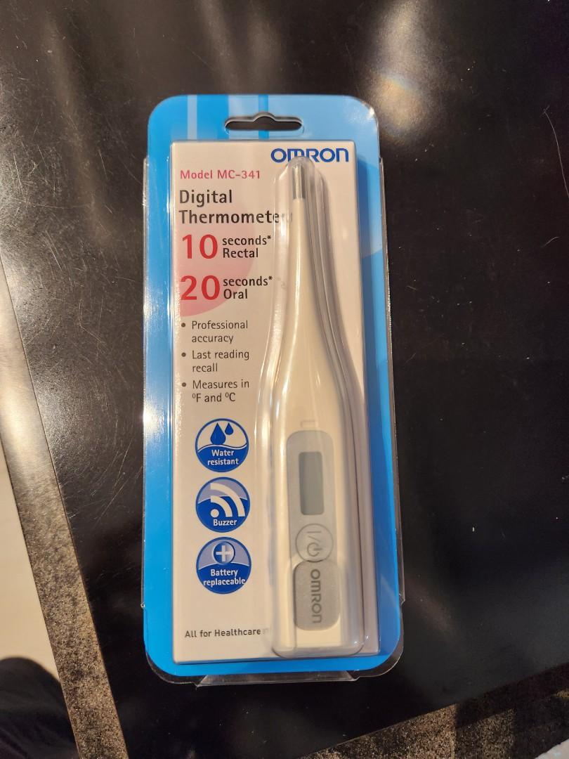 Omron Digital Thermometer, Health & Nutrition, Thermometers on Carousell
