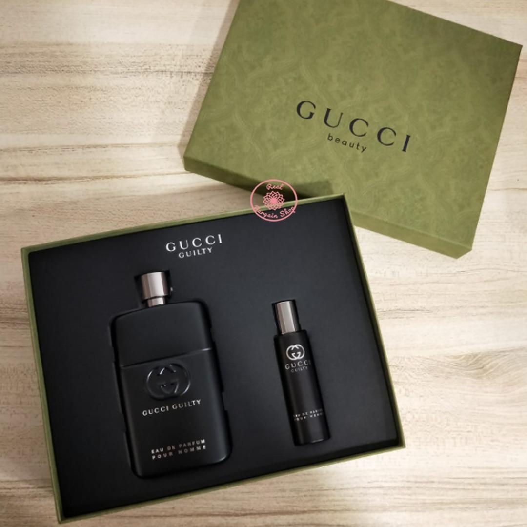 Gucci guilty pour homme 90ml gift set cheap